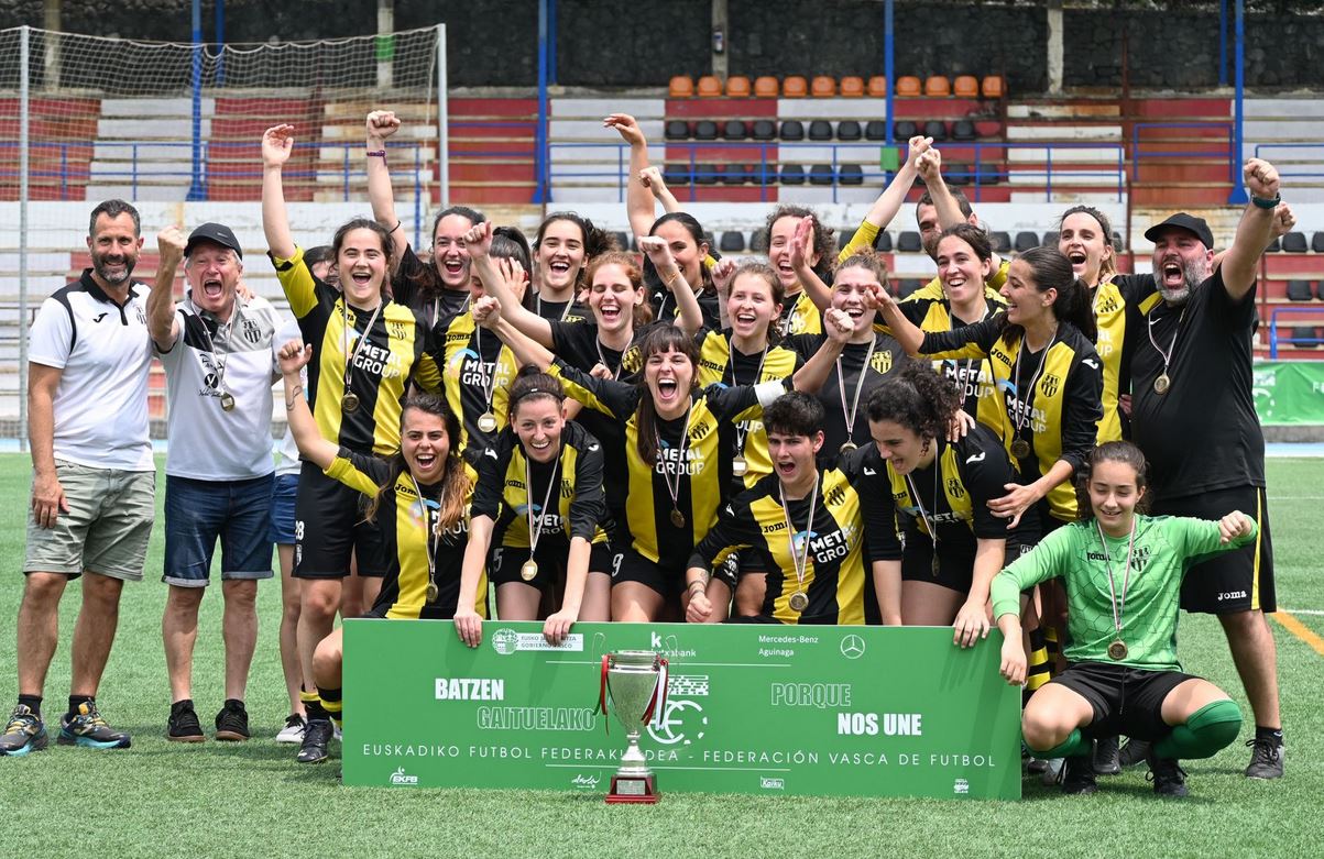 El C.D. Elorrio campeón de la Copa de la Liga Vasca Femenina